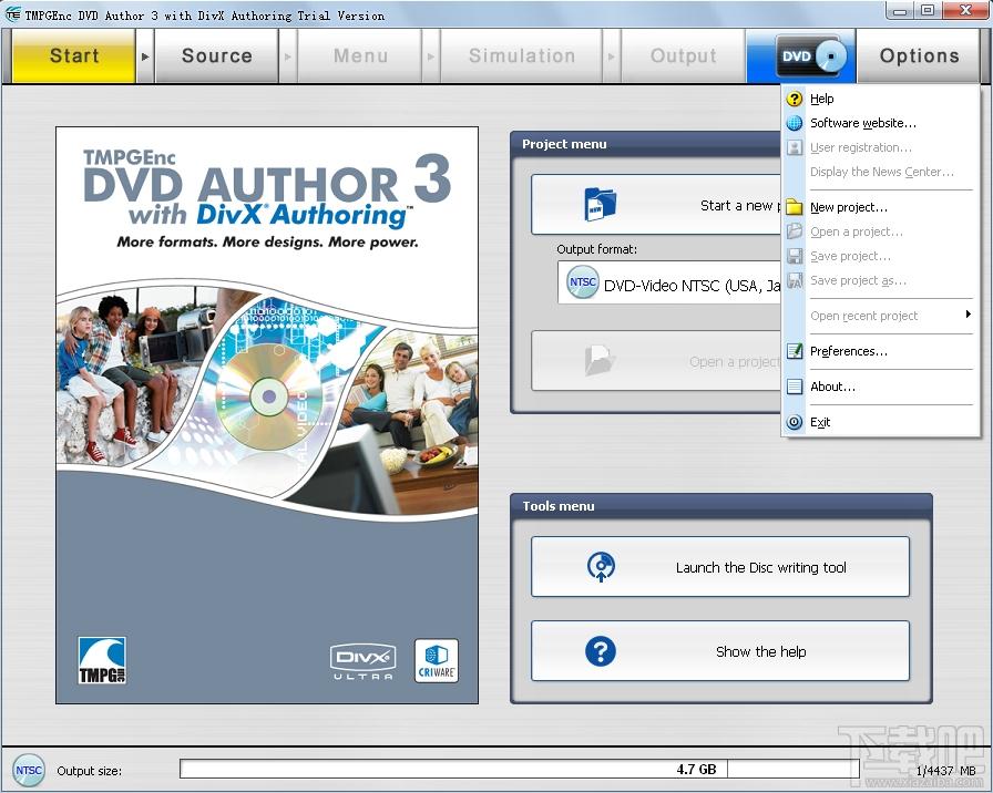 TMPGEnc DVD Author,DVD制作软件